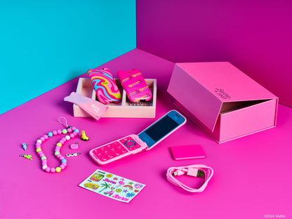 HMD Barbie Phone Flip Klapphandy 4G 2,8-Zoll-Display Power Pink