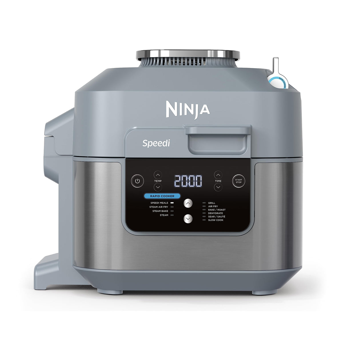 Ninja Speedi ON400EU 10-in-1 Multikocher mit Heissluftfritteuse, 5,7 l in Meersalzgrau