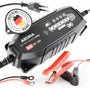 ABSINA Batterieladegerät 3,8 A für 6V/12V Blei- & 12,8V Lithium-Akkus mit LED-Display und Polklemmen