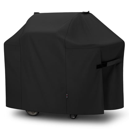 Unicook Grillabdeckung 147 cm, wasserdicht, für Weber Genesis II 300, Polyester mit Befestigungsgurten