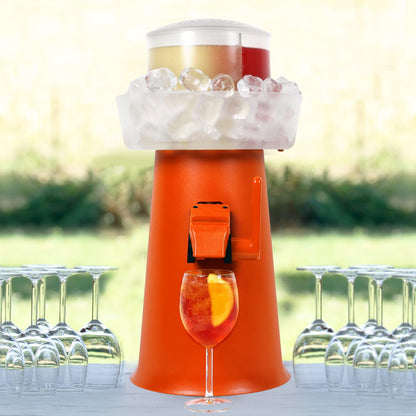 Sprizzer Aperol Spritz Maschine Dispenser manuell - Orange