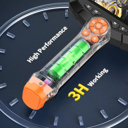 Qimic Endoskopkamera P43 mit 4,3-Zoll-Display, 8 LEDs und IP67