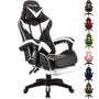 xRace Gaming Stuhl Ergonomischer Leder Drehstuhl - Weiss. Weißer, ergonomischer Gaming-Drehstuhl aus Leder für komfortables Spielen.