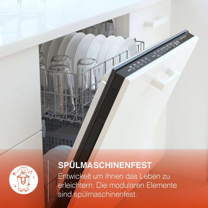 H.Koenig AGR82 Elektrische Zitruspresse, 160 W, Edelstahl, Schwarz