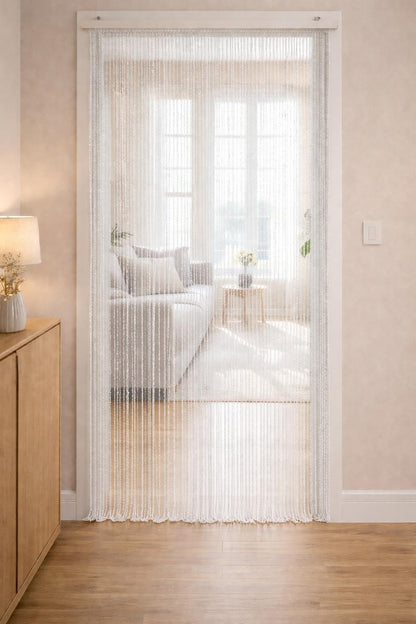 Kobolo Perlenvorhang Diamonds transparent 100x210cm Türvorhang