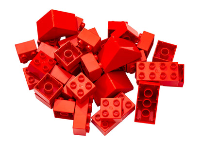 LEGO DUPLO Steine bunt gemischt, 100 Stück – Basic Steine