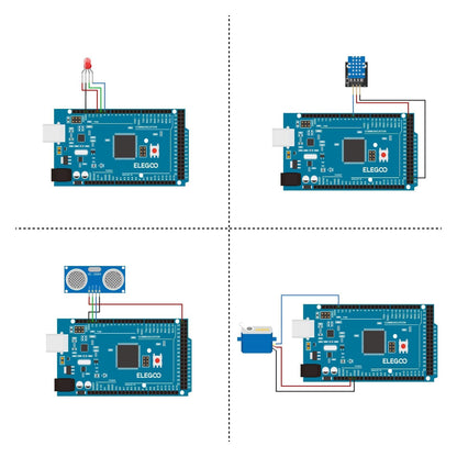 ELEGOO MEGA-R3 Starter Kit für Arduino mit deutschem Tutorial