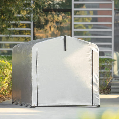 SoBuy Fahrradgarage KLS11-L – Wetterfest für 2-4 Fahrräder