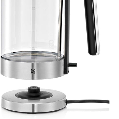 WMF Lono Glaswasserkocher 1,7 Liter mit Kalkfilter, 3000 Watt