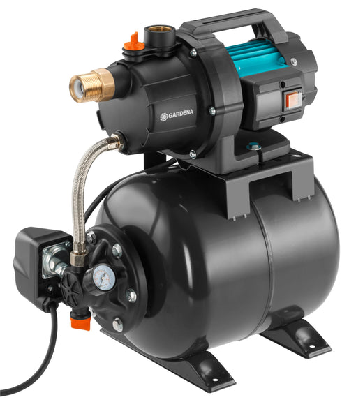 Gardena Hauswasserwerk 3700/4, 800 W, 3'700 l/h, 19 l Tank