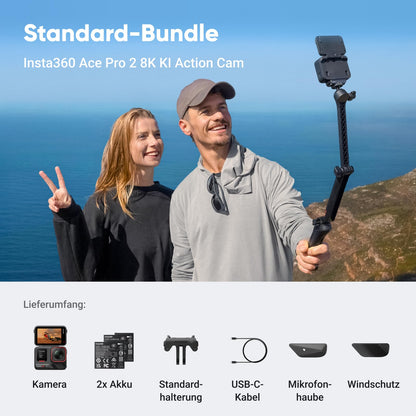 Insta360 Ace Pro 2 – 8K Action Cam mit Leica Summarit-Objektiv