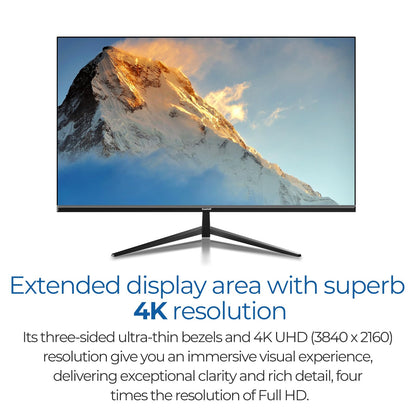 Gawfolk 32 Zoll 4K UHD PC Gaming Monitor – Schwarz