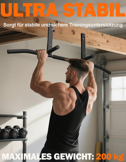 Fitarc Klimmzugstange zur Balkenmontage für das Krafttraining zu Hause