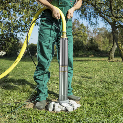 TROTEC Tiefbrunnenpumpe TDP 5500 E – 6000 l/h Edelstahlpumpe