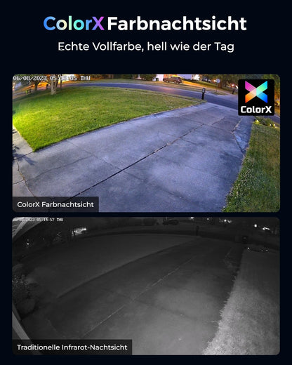 Reolink CX410W WLAN-Aussenkamera - ColorX Nachtsicht 4MP