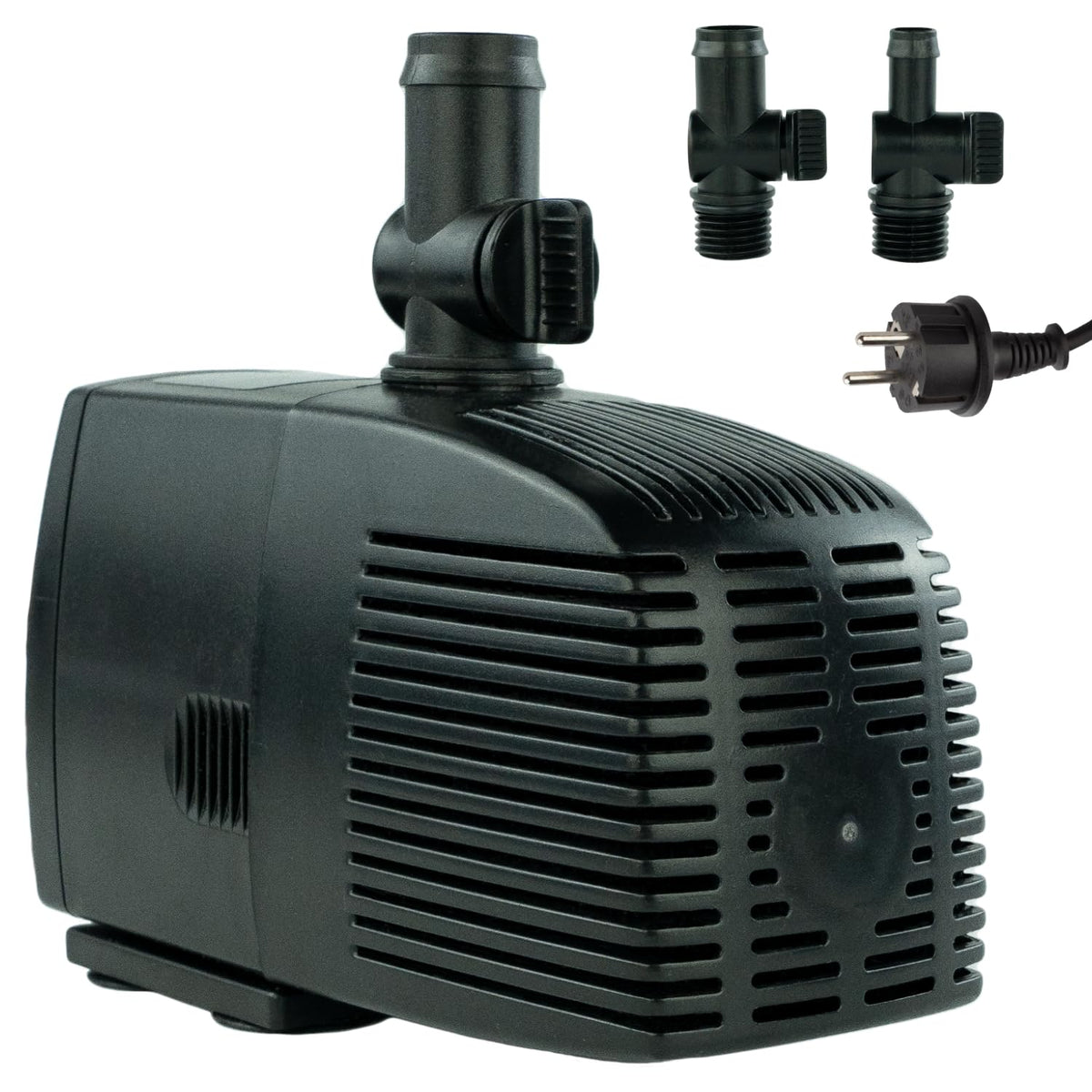 Kerry Electronics Teichpumpe KEP1500N, 1500 L/h, 25 Watt – Tauchpumpe für Teich und Aquarium