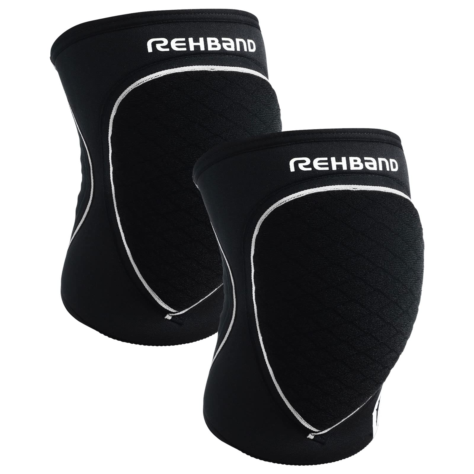 Rehband Knieschützer Neopren Sport Hallensport - Schwarz Gr. M. Schwarzer Neopren-Knieschützer. Bietet Schutz beim Hallensport.