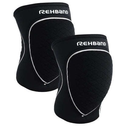 Rehband Knieschützer Neopren Sport Hallensport - Schwarz Gr. M. Schwarzer Neopren-Knieschützer. Bietet Schutz beim Hallensport.