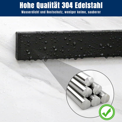 Dmore Magnetleiste Messer 59 cm, magnetischer Messerhalter schwarz