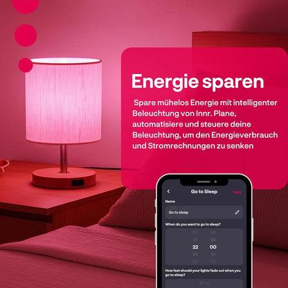 innr RB 282 C-4 Zigbee E27 Smart Lampe White & Color, 4er-Set