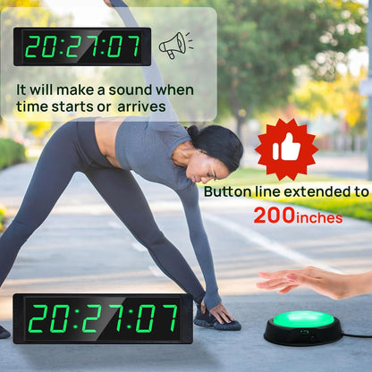 YZ Coundown Timer LED digital – Intervall & Stoppuhr Fernbedienung