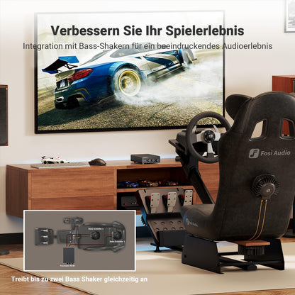 Fosi Audio TB10D 600W 2-Kanal Mini HiFi Stereo Verstärker