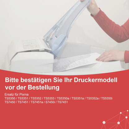 CanPick PG-560XL CL-561XL Druckerpatronen Multipack für Canon Pixma