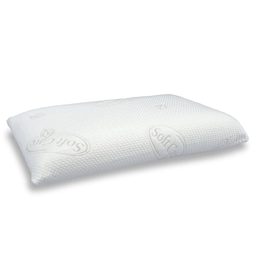 Sabeatex Nackenstützkissen Orthopädisch Memory Foam - 80x40x15 cm, konturiert. Entlastet Wirbelsäule und Nacken beim Schlafen.