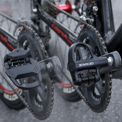GEWAGE Klickpedale für Rennrad, Look KEO kompatibel, inkl. Cleats