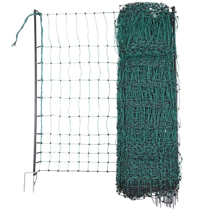 VOSS.farming Geflügelnetz Classic 50 m, 112 cm, Weidezaun ohne Strom