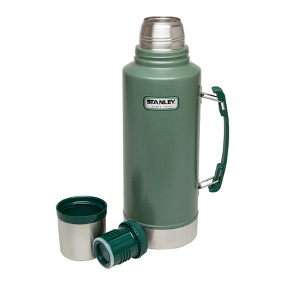 Stanley Classic Legendary Thermoskanne - Hammertone Green 1.9L