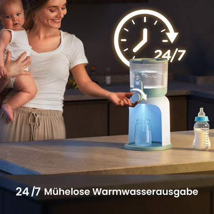 Momcozy Flaschenzubereiter Baby, Dual-Licht, 6 Temperaturstufen