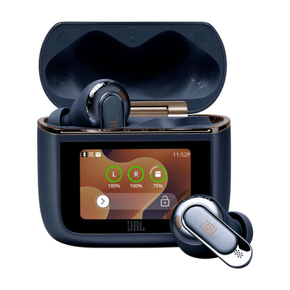 JBL Tour Pro 3 True Wireless Kopfhörer mit Noise Cancelling, Blau