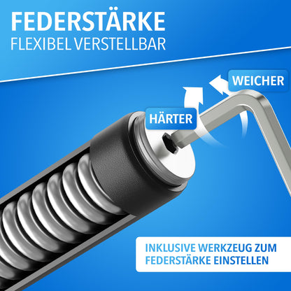 LAINFELD Gefederte Sattelstütze 27,2/30,9/31,6 mm mit Werkzeug