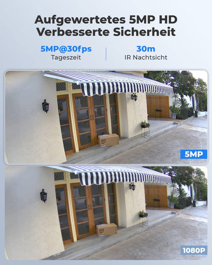 Reolink RLC-510A 5MP PoE Überwachungskamera Aussen - Personen-/Autoerkennung