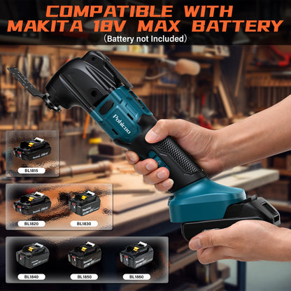 Pohicoo Akku Multifunktionswerkzeug für Makita 18V, Multitool