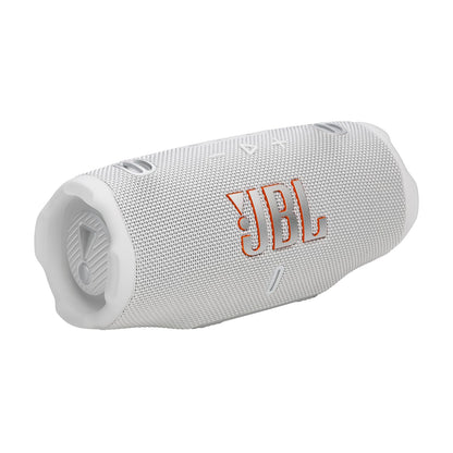 JBL Charge 6 Bluetooth-Lautsprecher, IP68, 28 Std. Akku, Weiss