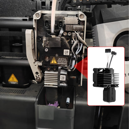 CCTREE Hotend Kit 0,4 mm gehärteter Stahl für Bambu Lab P1P/P1S