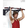Sportstech KS350 Klimmzugstange 4in1 – Wandmontage klappbar. Schwarze Metallstange für vielseitiges Krafttraining mit Eigengewicht.