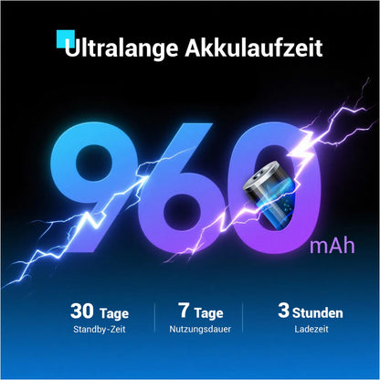 Blackview W50PRO Smartwatch Herren mit Kompass, LED-Licht und IP68