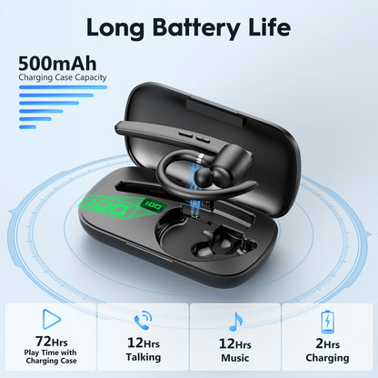 New Bee M53 Bluetooth Headset mit 72 h Spielzeit und Ladecase