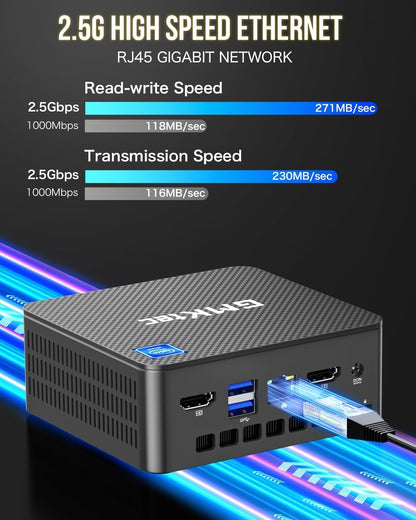 GMKtec G3 Plus Mini PC - Intel N150, 16GB RAM, 1TB SSD
