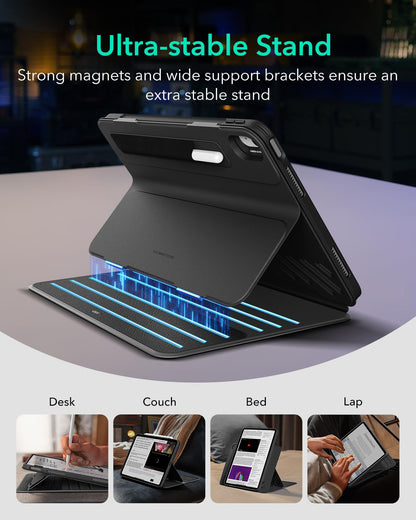 ESR Shift Serie iPad Air 13" M3/M2 Hülle – Schwarz