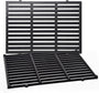 MGiessca 7638 Grillrost aus Gusseisen für Weber Spirit 300, 2 Stück, je 44,5 x 30 cm
