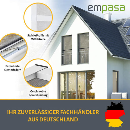 empasa MASTER SLIM XL Fliegengitter Alurahmen 130 x 220 cm anthrazit
