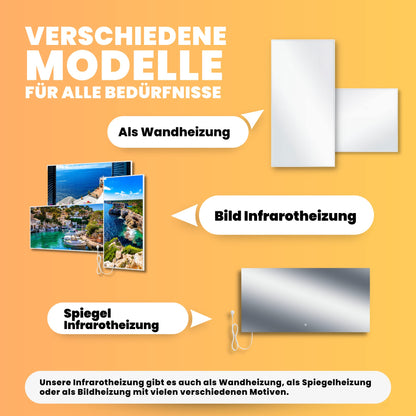 BR Bringer Infrarotheizung Standgerät 1200 Watt - Weiss