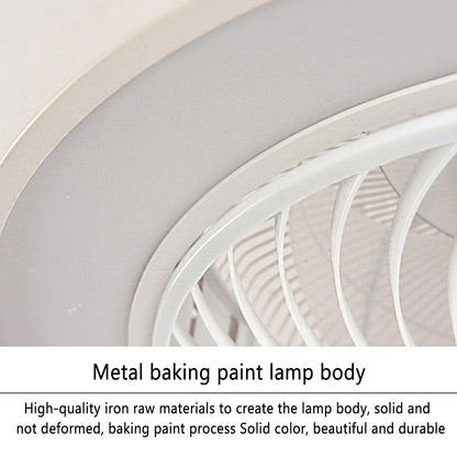 ACJK Deckenventilator mit LED Beleuchtung - Dimmbar, Fernbedienung