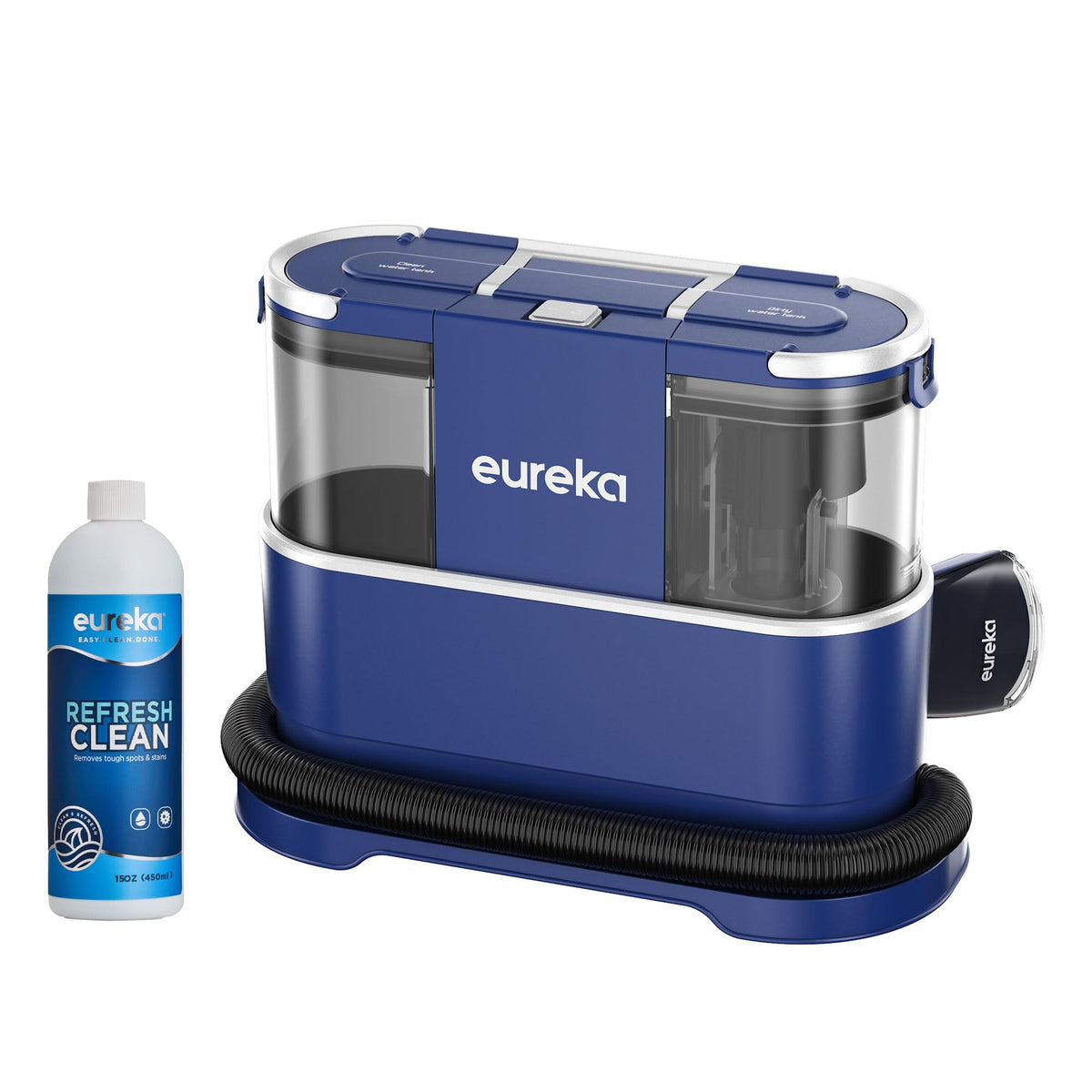 Eureka NEY100 Waschsauger Nass-Trocken für Teppich & Polster. Kompakte Form für Nass- und Trockenreinigung von Teppichen und Polstern.