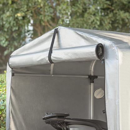 SoBuy Fahrradgarage KLS11-L – Wetterfest für 2-4 Fahrräder