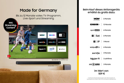 Samsung The Frame LS03F QLED 4K Fernseher – Art Mode, 55 Zoll